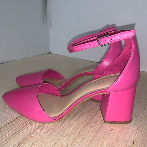 Copper Key -Pink Chunky 3” Heels - Picture 4 of 11